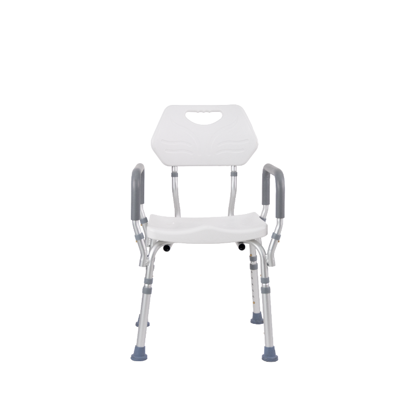 Ergonomiczne aluminiowe krzesło prysznicowe