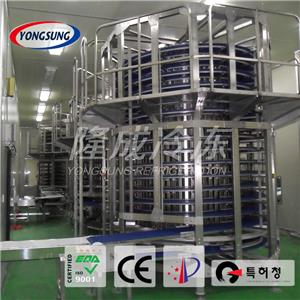 Spiral Freezer for Dairy Products