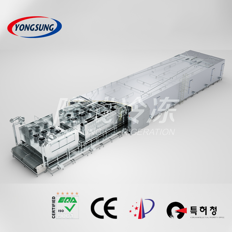 Tunnel Freezer for Steamed Dumpling