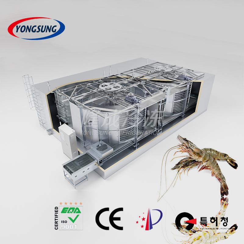 Spiral Freezer for Aquatic Products