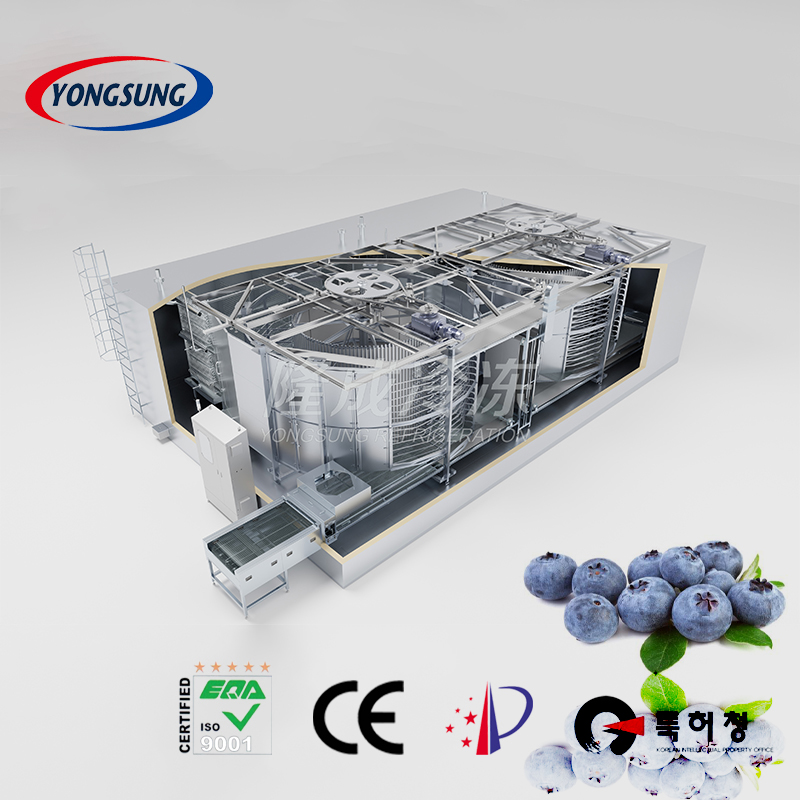 Spiral Freezer for Fruits & Vegetables