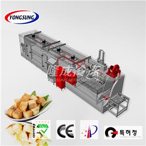 Mesh Belt Tunnel Freezer for Surimi Products