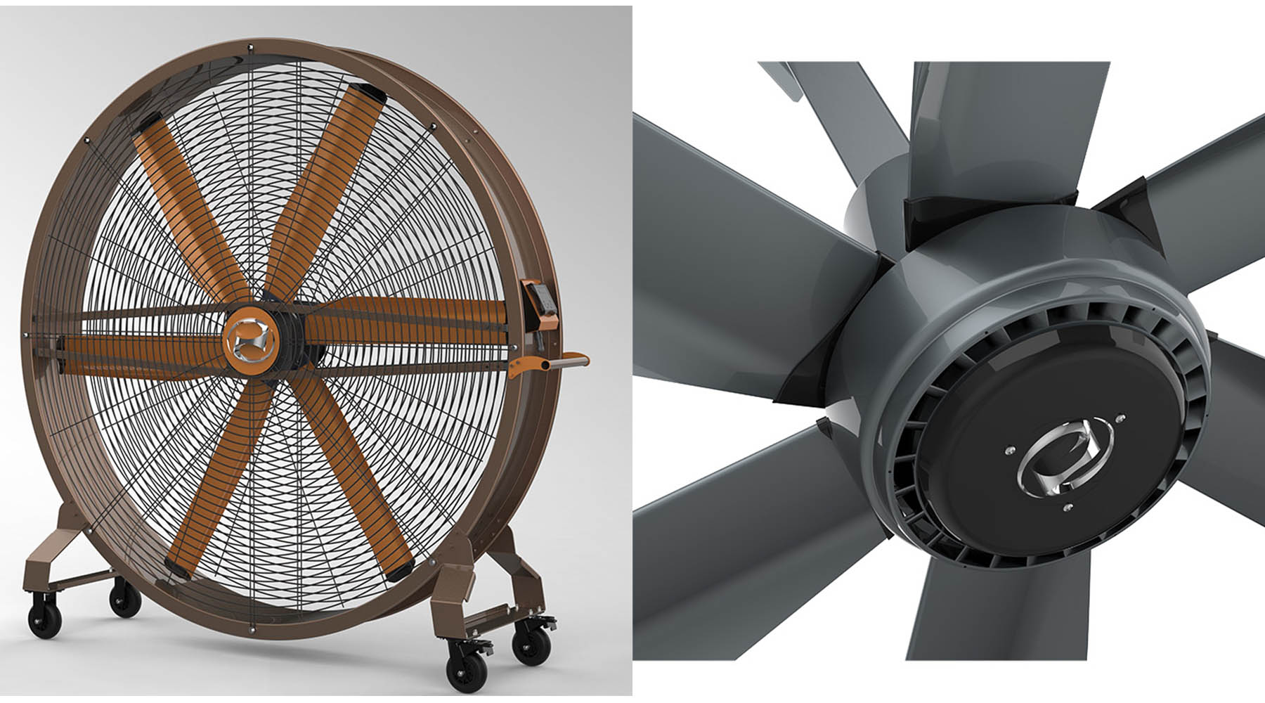 Different Sizes Fan