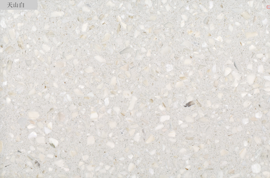Pavimento de piso de mármore artificial de partículas grandes