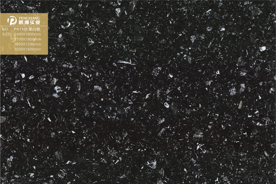 Conception de salle de bain en marbre noir Marquina