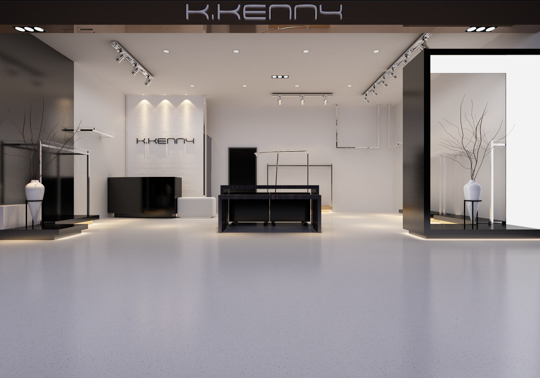 クリスタルホワイト住宅用フェイクマーブルタイル