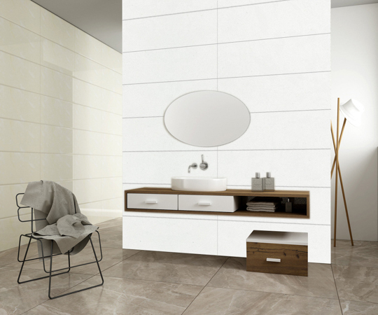 משטחי שיש מלאכותיים בצבע לבן