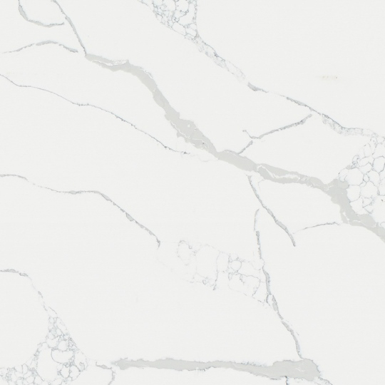 سنو وايت كوارتز سطح الطاولة هندسيا