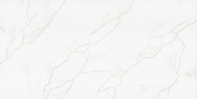 Облицовка стен с венами из искусственного кварца Мэтт Заканчивать