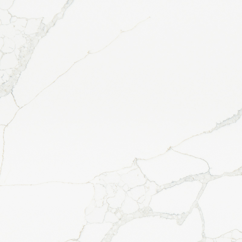 Облицовка стен с венами из искусственного кварца Мэтт Заканчивать