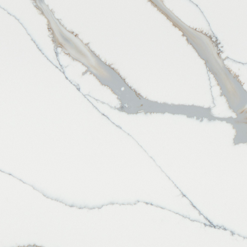 PXQZ220723-1 calacatta quartz stone polished surface slab