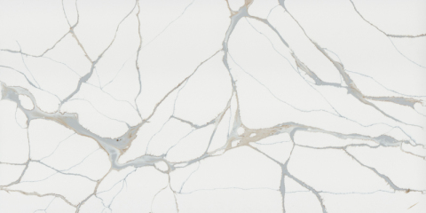 PXQZ220723-1 calacatta quartz stone polished surface slab