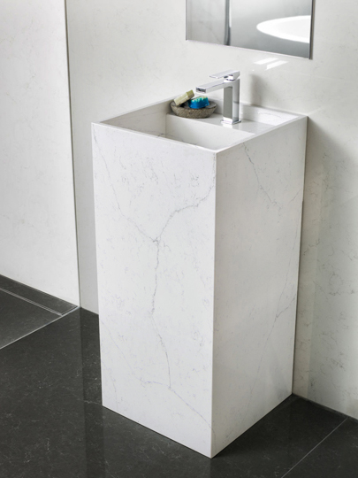 PXQZ180522-1 Engineered Quartz Slab for Villa Wall Panel Floor Decoration