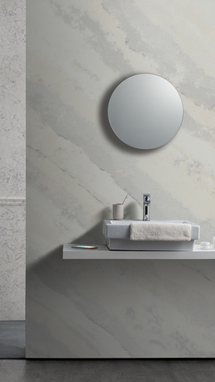 PXQZ190426-2 Royal Stripe Artificial Quartz Thick Slab Full Body