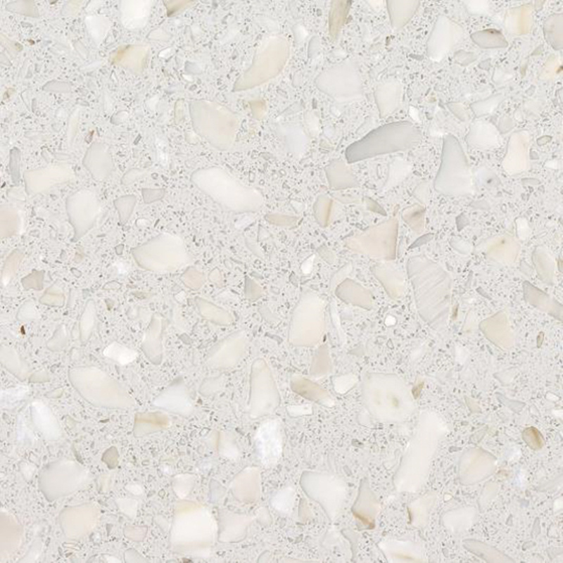 Pavimento de piso de mármore artificial de partículas grandes