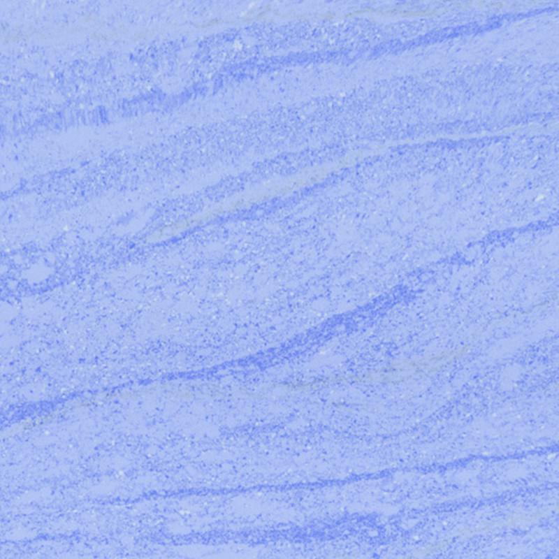 exhibición de losas de tema marítimo de cuarzo artificial azul