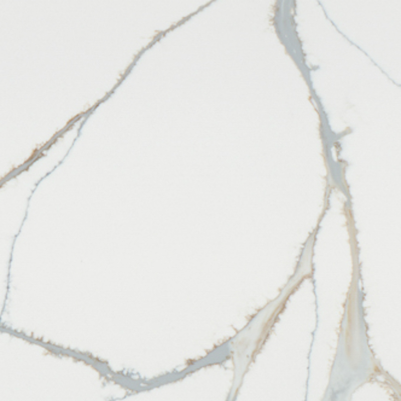 PXQZ220723-1 calacatta quartz stone polished surface slab