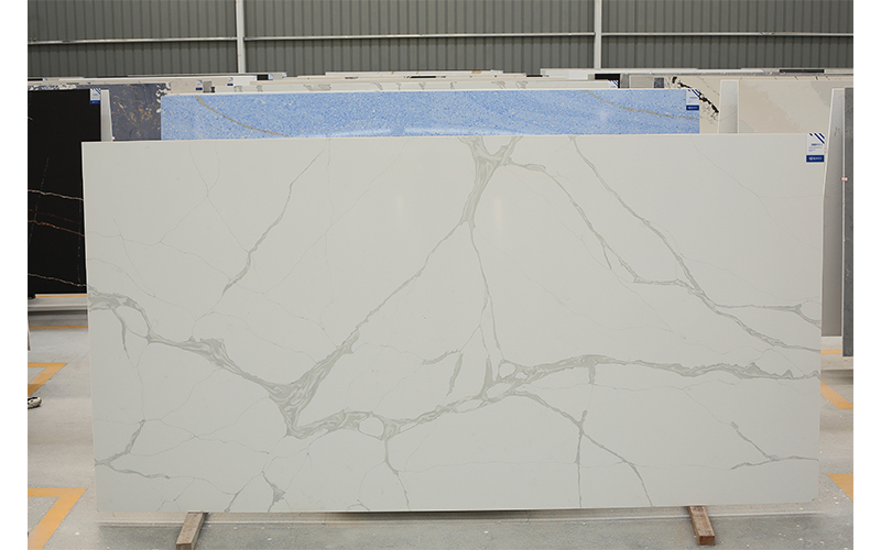 פנגשיאנג עיצוב מקורי לבן קוורץ משטח קאררה