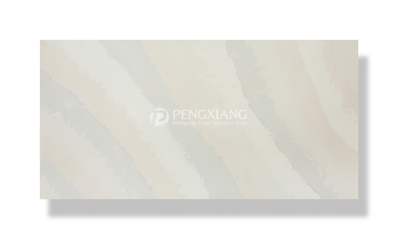 لوح سميك من الكوارتز الصناعي ذو شريط ملكي كامل الجسم