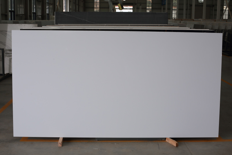 PXQZ860 Super White Artificial Quartz Stone Countertop with Wholesale Price