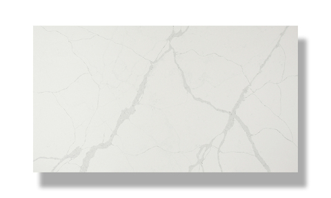 Белый скульптурный кварцевый облицовочный камень Калакатта