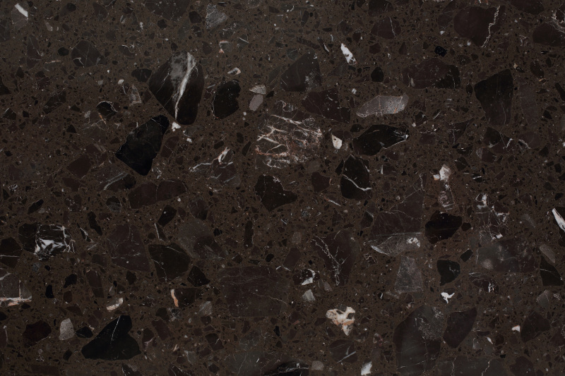 ビッグ パーティクル ブラウン コーヒー テーブル トップ