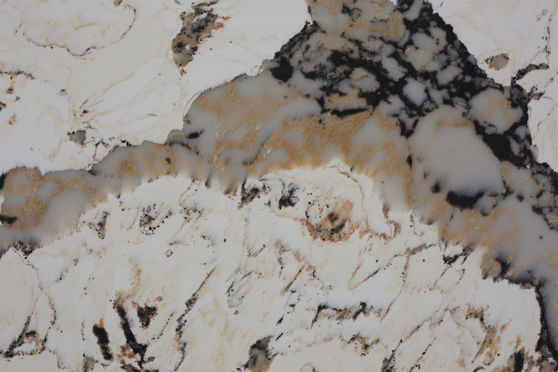 贅沢な設計白い人工的な水晶カウンタートップの床