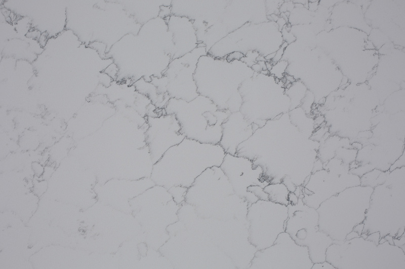 PXQZ220222-4 White Quartz With Black Stripes Scattered for Vanitytop