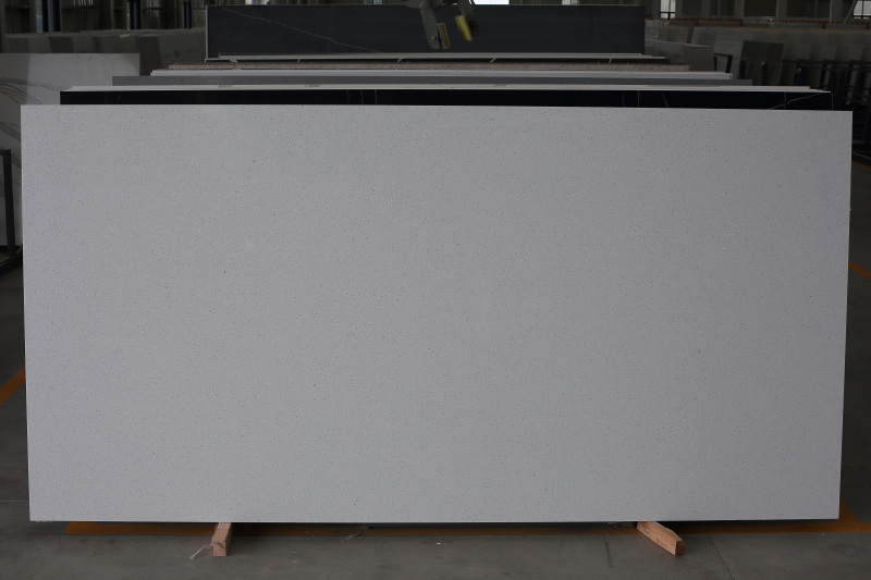 汚れにくいクリスタルホワイト人工水晶バックスプラッシュ