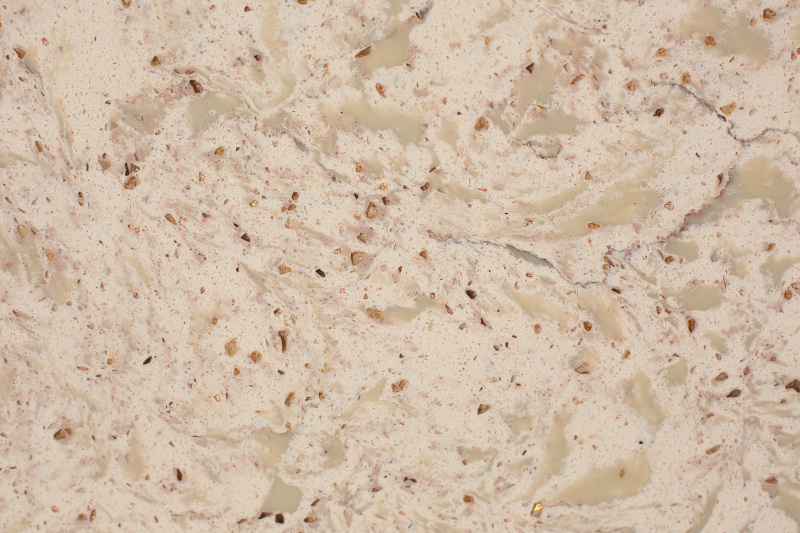 Облицовочный камень Бежевый сплошной цвет Нормальный размер Искусственный кварц