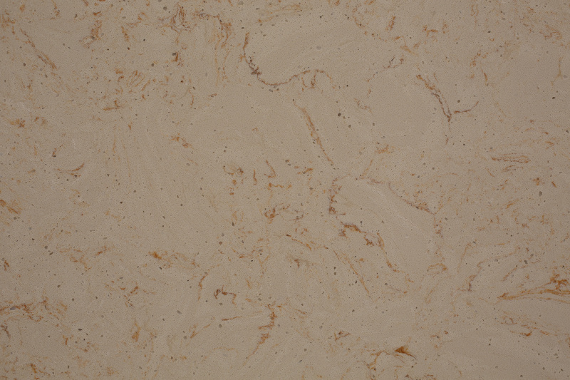 Sol en pierre reconstituée beige Golden Lines