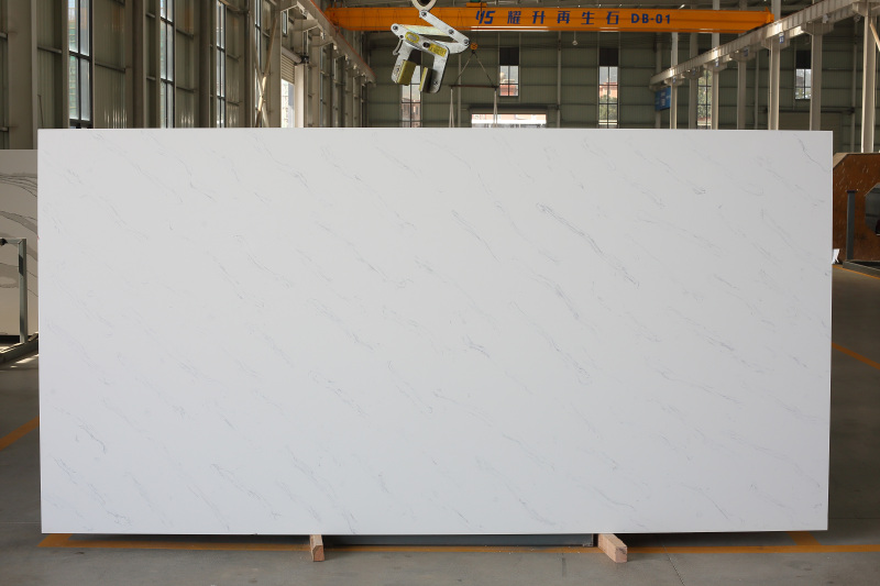 أثاث الكوارتز الاصطناعي الأبيض أيون