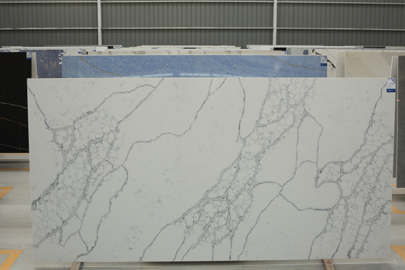 PXQZ211005-1 Easy Clean Artificial Quartz Countertop Stone Table tops