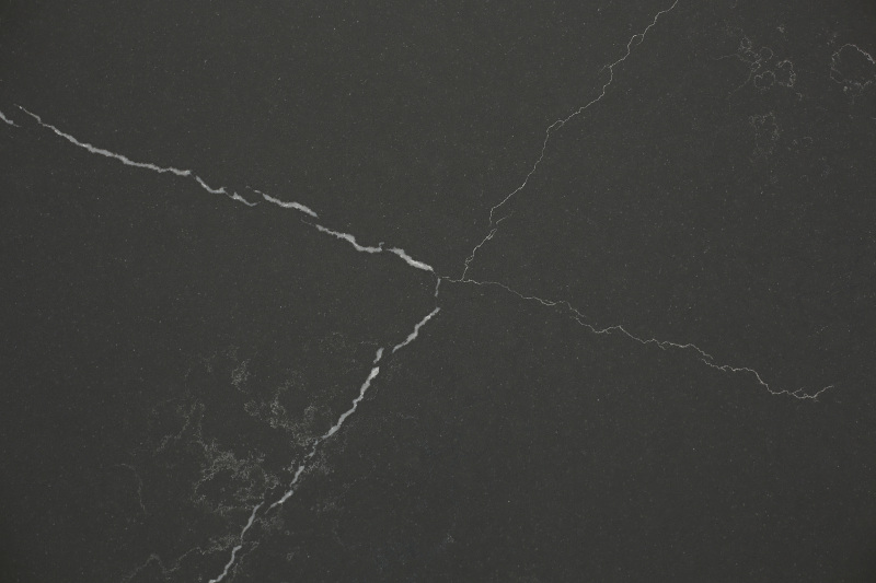 matzwart handgemaakt kunstkwarts krasbestendig tafelblad