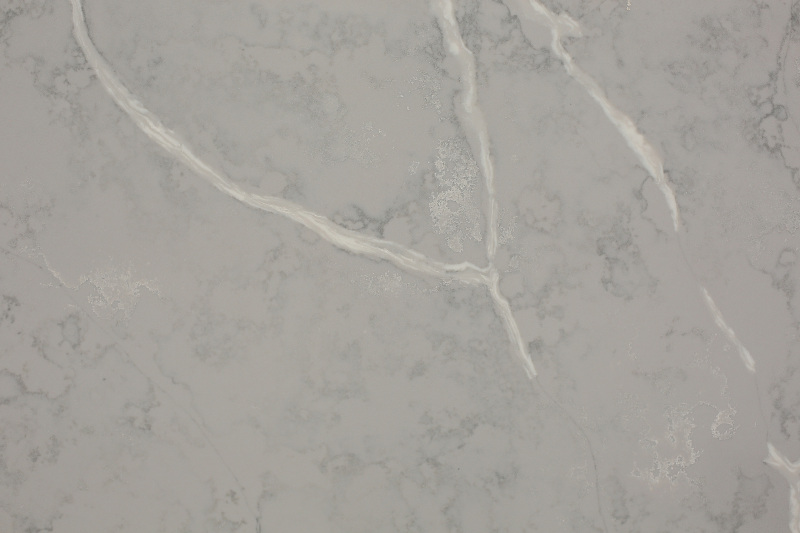 PXQZ211025-1 Polished/ Honed Surface Grey Artificial Quartz Dining Table