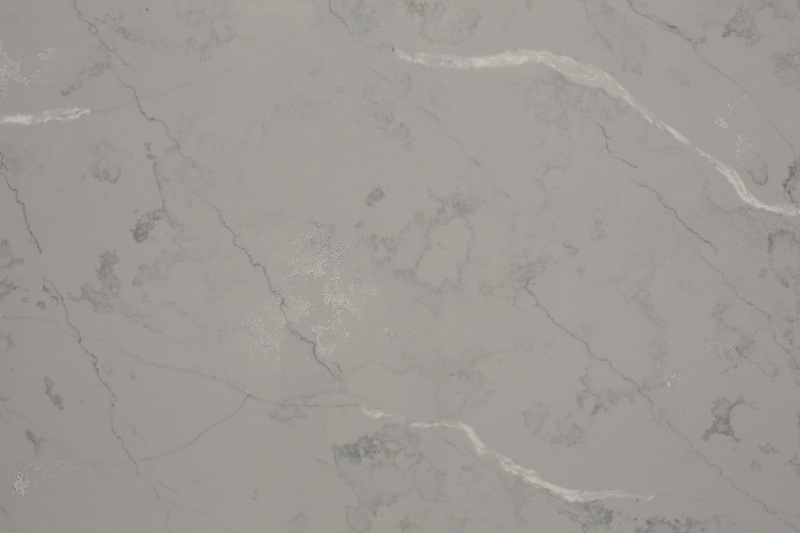 PXQZ211025-1 Polished/ Honed Surface Grey Artificial Quartz Dining Table