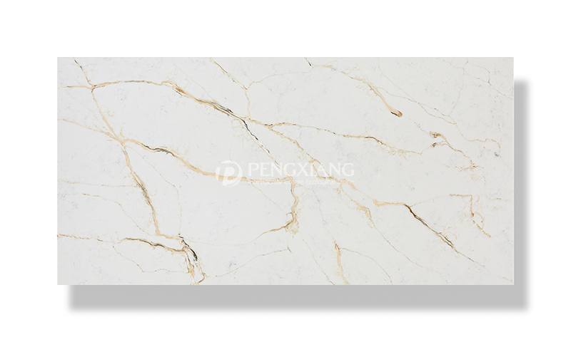 メンテナンスが簡単な人工石英キッチンバックスプラッシュ