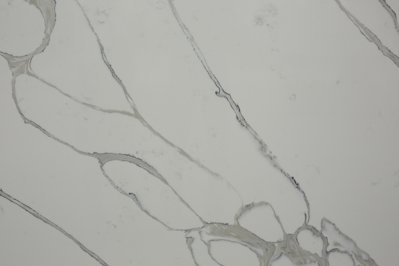 PXQZ211006-2 Stain-resistant Calacatta Decorative Quartz Stone for Kitchen