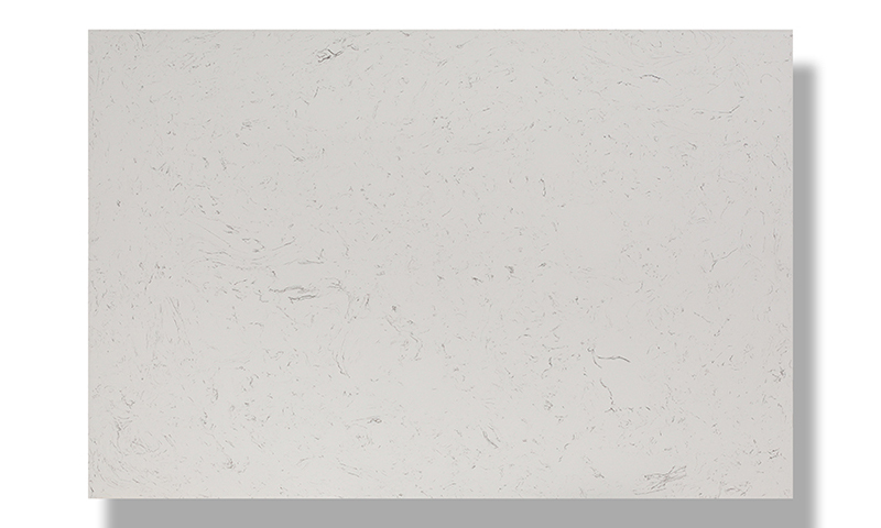 Tavolino da doccia con pavimento in marmo artificiale bianco