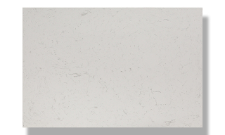 Mesa lateral de piso de mármore artificial branco