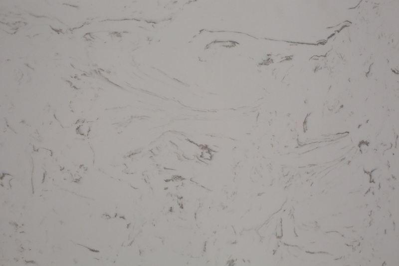 Tavolino da doccia con pavimento in marmo artificiale bianco