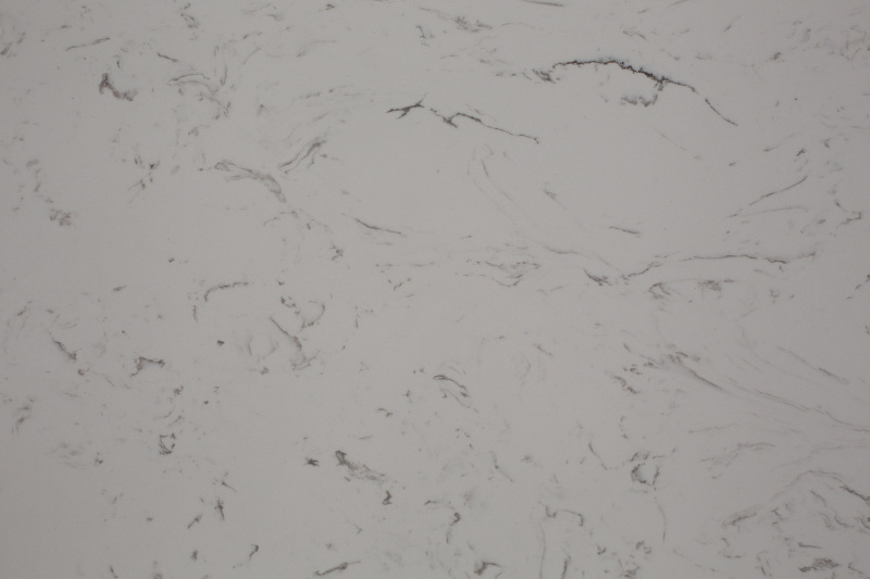 Tavolino da doccia con pavimento in marmo artificiale bianco