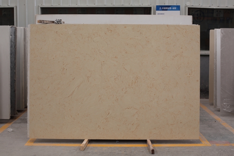 PX220413-18 Golden Veins Marble Artificial Stone Flooring Tiles