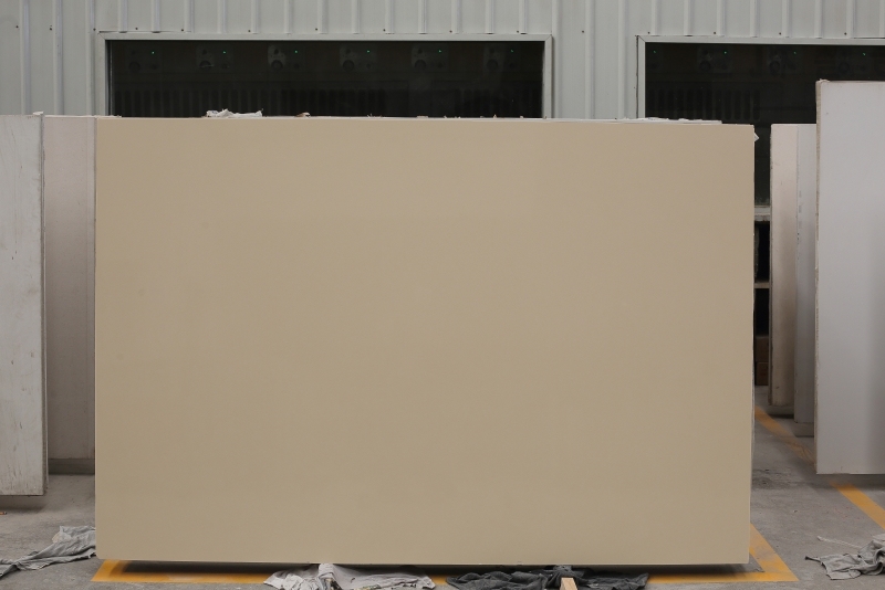 PX0006 Beige Engineeried Stone Marble Cut to Size Floor Tiles