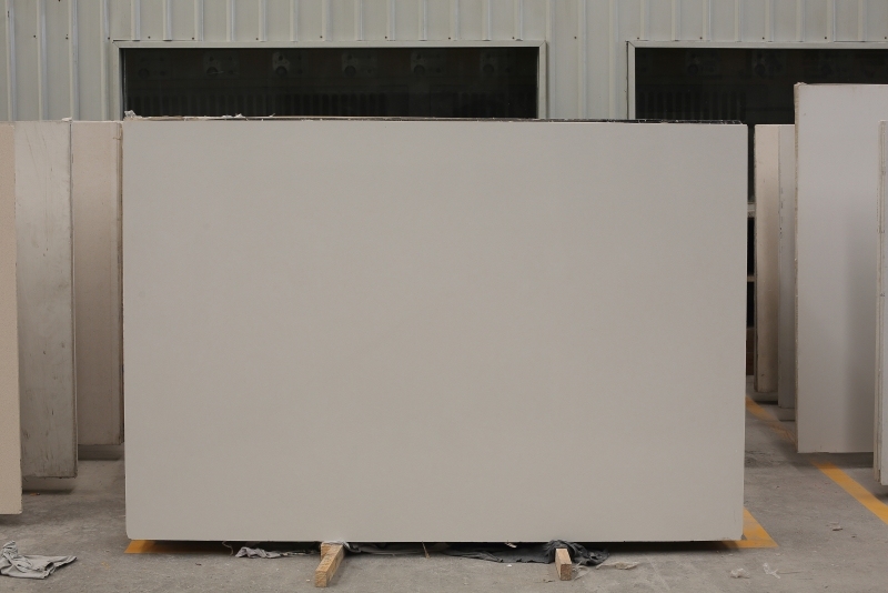 PX0670 White Faux Marble Countertops Engineered Stone Slabs