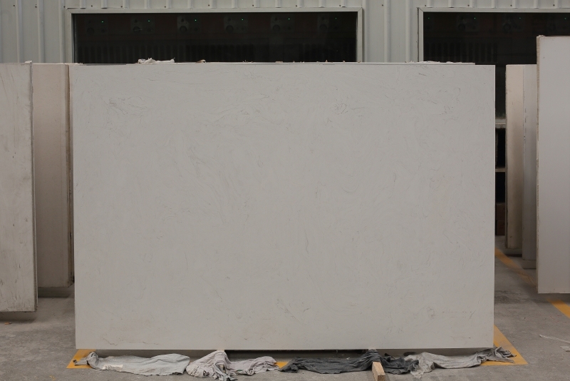 PX0636 White Engineered Marble Cut to Size Floor Tiles