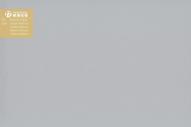 PX0033 Modern Grey Engineered Marble Stone Slab Cut to Size Countertop