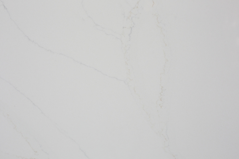 PXQZ190324-3 White Artificial Quartz Stone Flooring