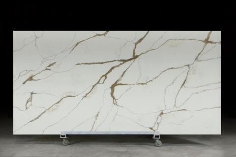 PXQZ220227-1 Artificial Quartz Kitchen Backsplashes easy to maintain