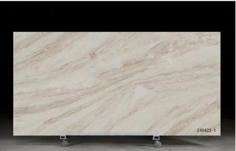 PXQZ240422-1 Artificial Quartz Stone Slab Stain Resistance Cut To Size Kitchen Table